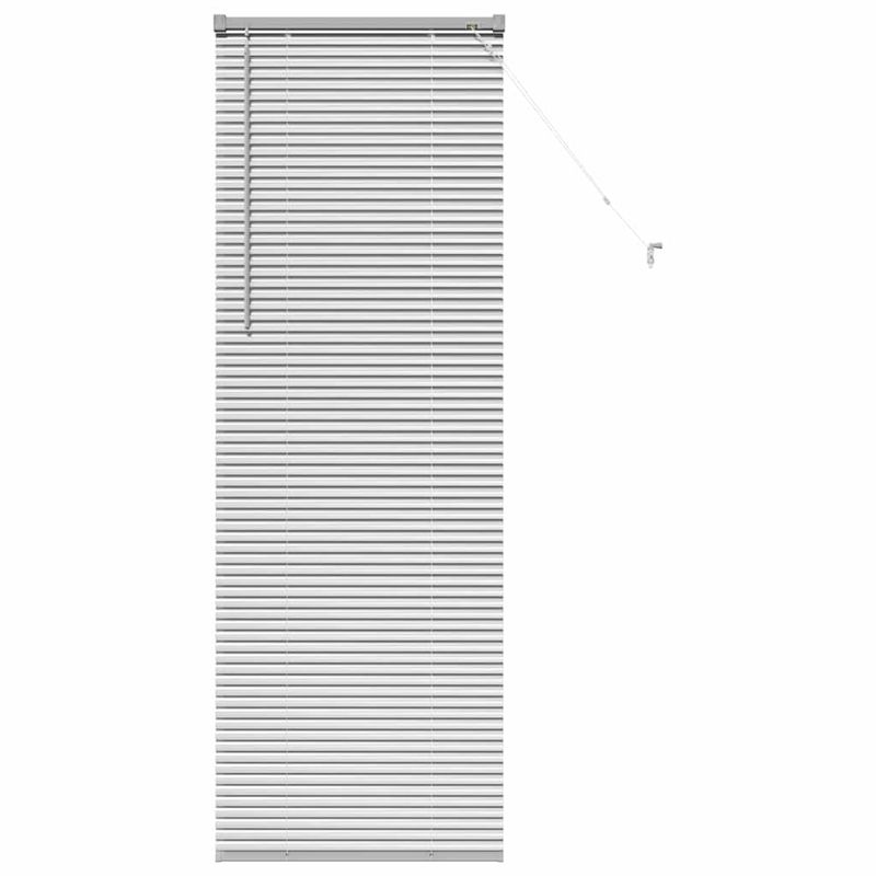 Casa si Gradina - Textile si covoare - Rulouri si jaluzele - Jaluzea pentru Fereastra Argintiu 80 x 130 cm Aluminiu - Infinity.ro