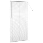 Casa si Gradina - Textile si covoare - Rulouri si jaluzele - Jaluzea pentru Fereastra Argintiu 110 x 220 cm Aluminiu - Infinity.ro