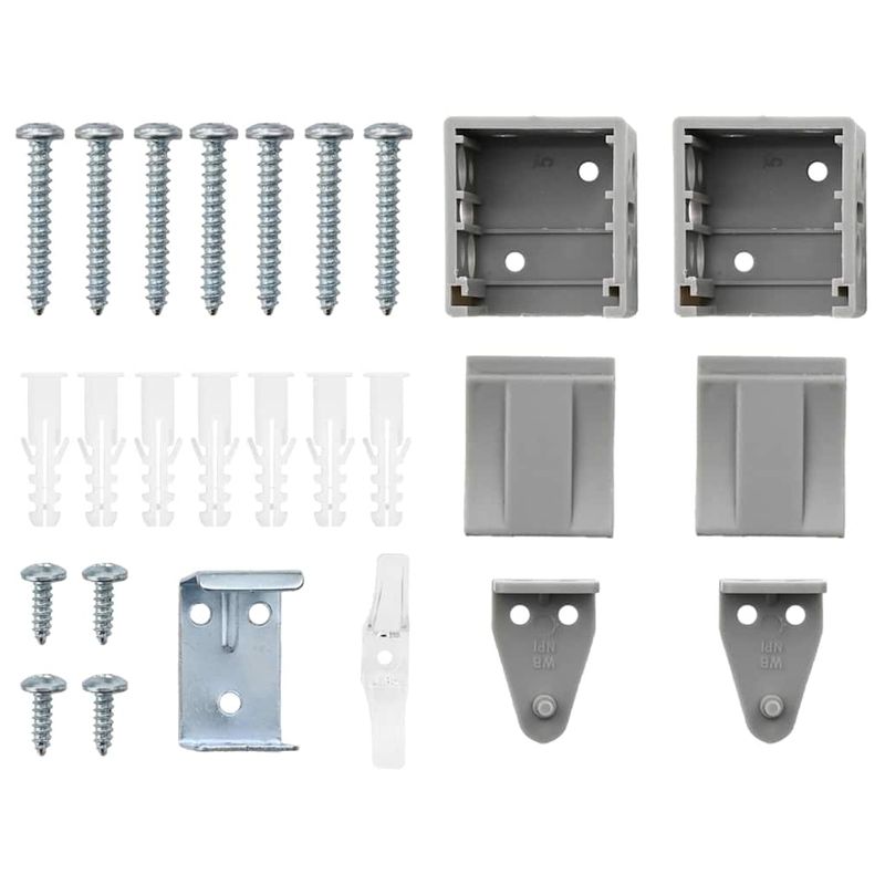 Casa si Gradina - Textile si covoare - Rulouri si jaluzele - Jaluzea pentru Fereastra Argintiu 110 x 220 cm Aluminiu - Infinity.ro