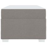 Casa si Gradina - Mobilier - Paturi si accesorii - Paturi - Cadru de pat Altele Gri taupe 90 x 190 cm tesatura - Infinity.ro
