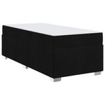 Casa si Gradina - Mobilier - Paturi si accesorii - Paturi - Cadru de pat Altele Negru 90 x 200 cm tesatura - Infinity.ro