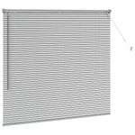 Casa si Gradina - Textile si covoare - Rulouri si jaluzele - Jaluzea pentru Fereastra Argintiu 80 x 130 cm Aluminiu - Infinity.ro