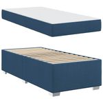Casa si Gradina - Mobilier - Paturi si accesorii - Paturi - Cadru de pat Altele albastru 80 x 200 cm tesatura - Infinity.ro