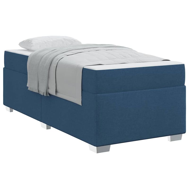 Casa si Gradina - Mobilier - Paturi si accesorii - Paturi - Cadru de pat Altele albastru 80 x 200 cm tesatura - Infinity.ro