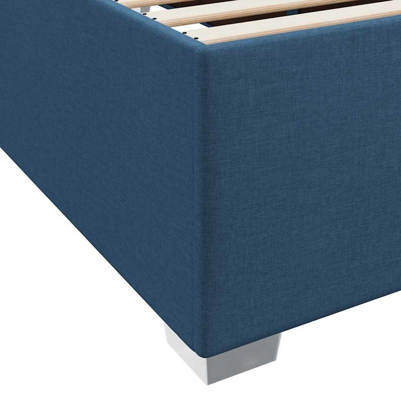 Casa si Gradina - Mobilier - Paturi si accesorii - Paturi - Cadru de pat Altele albastru 80 x 200 cm tesatura - Infinity.ro