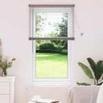 Casa si Gradina - Textile si covoare - Rulouri si jaluzele - Jaluzea pentru Fereastra Argintiu 80 x 130 cm Aluminiu - Infinity.ro