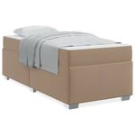 Casa si Gradina - Mobilier - Paturi si accesorii - Paturi - Cadru de pat Altele Cappuccino 80 x 200 cm Piele artificiala - Infinity.ro
