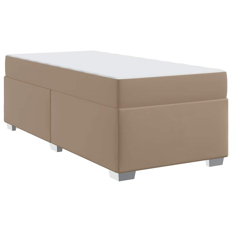 Casa si Gradina - Mobilier - Paturi si accesorii - Paturi - Cadru de pat Altele Cappuccino 80 x 200 cm Piele artificiala - Infinity.ro