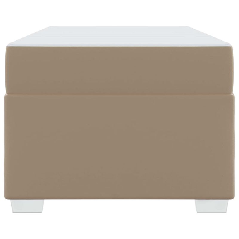 Casa si Gradina - Mobilier - Paturi si accesorii - Paturi - Cadru de pat Altele Cappuccino 80 x 200 cm Piele artificiala - Infinity.ro