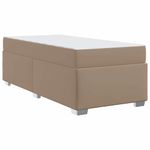 Casa si Gradina - Mobilier - Paturi si accesorii - Paturi - Cadru de pat Altele Cappuccino 80 x 200 cm Piele artificiala - Infinity.ro