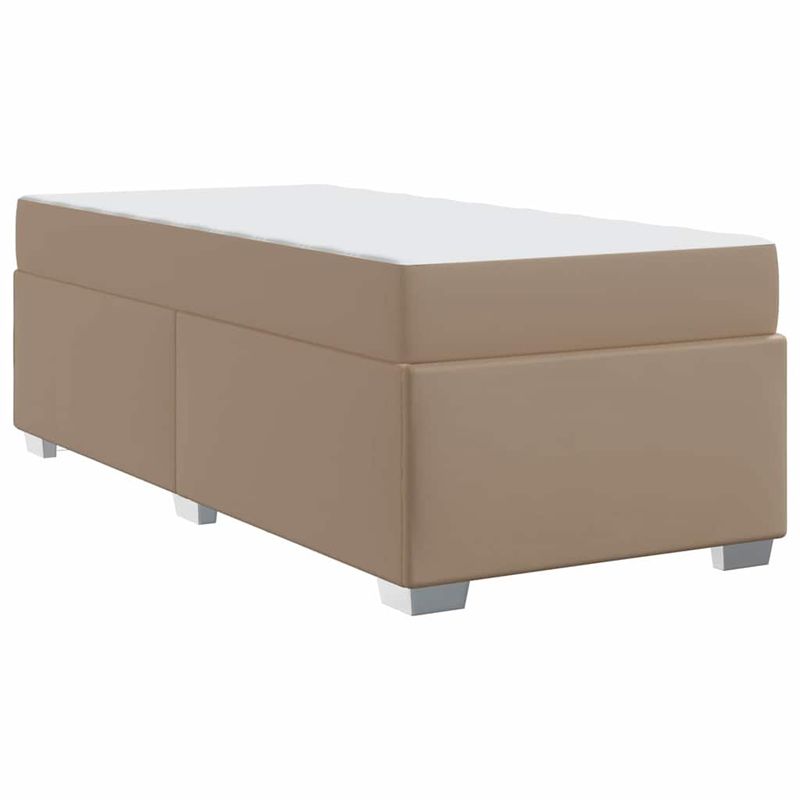 Casa si Gradina - Mobilier - Paturi si accesorii - Paturi - Cadru de pat Altele Cappuccino 80 x 200 cm Piele artificiala - Infinity.ro