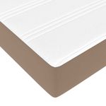 Casa si Gradina - Mobilier - Paturi si accesorii - Paturi - Cadru de pat Altele Cappuccino 80 x 200 cm Piele artificiala - Infinity.ro