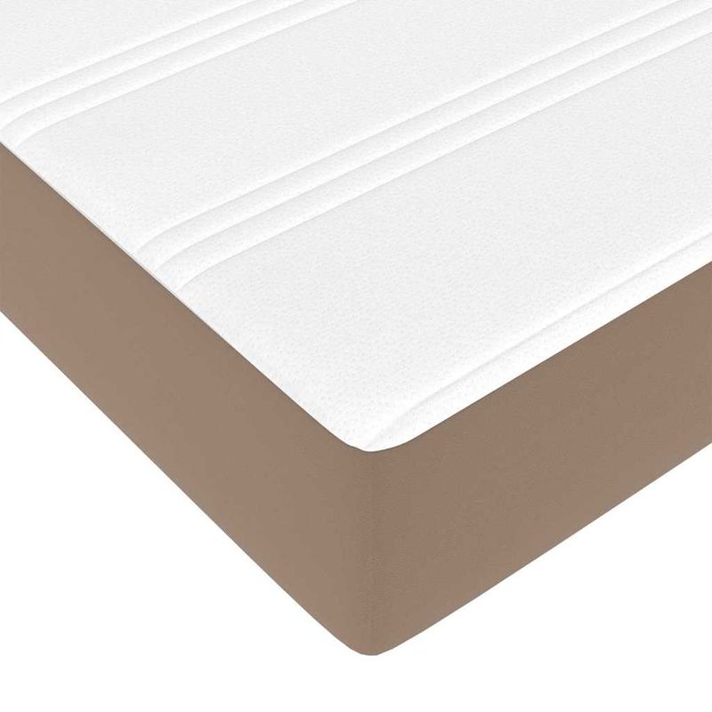Casa si Gradina - Mobilier - Paturi si accesorii - Paturi - Cadru de pat Altele Cappuccino 80 x 200 cm Piele artificiala - Infinity.ro