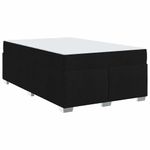 Casa si Gradina - Mobilier - Paturi si accesorii - Paturi - Cadru de pat Altele Negru 120 x 200 cm tesatura - Infinity.ro