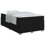 Casa si Gradina - Mobilier - Paturi si accesorii - Paturi - Cadru de pat Altele Negru 120 x 200 cm tesatura - Infinity.ro