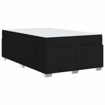 Casa si Gradina - Mobilier - Paturi si accesorii - Paturi - Cadru de pat Altele Negru 120 x 200 cm tesatura - Infinity.ro