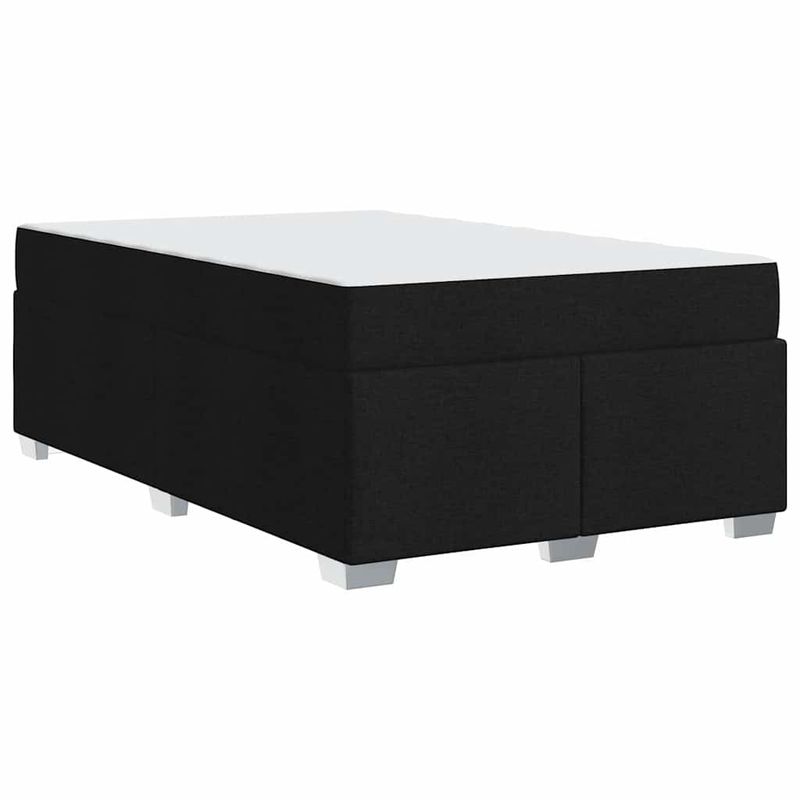 Casa si Gradina - Mobilier - Paturi si accesorii - Paturi - Cadru de pat Altele Negru 120 x 200 cm tesatura - Infinity.ro