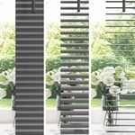Casa si Gradina - Textile si covoare - Rulouri si jaluzele - Jaluzea pentru Fereastra Gri inchis 80 x 130 cm Aluminiu - Infinity.ro