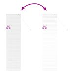 Casa si Gradina - Textile si covoare - Rulouri si jaluzele - Jaluzea pentru Fereastra cu perdele Altele Manual Alb 80 x 130 cm Aluminiu - Infinity.ro