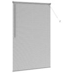 Casa si Gradina - Textile si covoare - Rulouri si jaluzele - Jaluzea pentru Fereastra Argintiu 80 x 130 cm Aluminiu - Infinity.ro