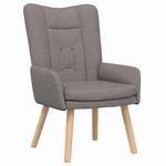 Casa si Gradina - Mobilier - Scaune si fotolii - Fotolii - Fotoliu de relaxare, taupe, textil - Infinity.ro