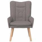 Casa si Gradina - Mobilier - Scaune si fotolii - Fotolii - Fotoliu de relaxare, taupe, textil - Infinity.ro