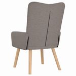 Casa si Gradina - Mobilier - Scaune si fotolii - Fotolii - Fotoliu de relaxare, taupe, textil - Infinity.ro