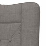 Casa si Gradina - Mobilier - Scaune si fotolii - Fotolii - Fotoliu de relaxare, taupe, textil - Infinity.ro