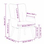 Casa si Gradina - Mobilier - Scaune si fotolii - Fotolii - Fotoliu de relaxare, taupe, textil - Infinity.ro