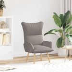 Casa si Gradina - Mobilier - Scaune si fotolii - Fotolii - Fotoliu de relaxare, taupe, textil - Infinity.ro
