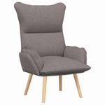 Casa si Gradina - Mobilier - Scaune si fotolii - Fotolii - Fotoliu de relaxare, taupe, textil - Infinity.ro