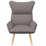 Casa si Gradina - Mobilier - Scaune si fotolii - Fotolii - Fotoliu de relaxare, taupe, textil - Infinity.ro