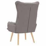 Casa si Gradina - Mobilier - Scaune si fotolii - Fotolii - Fotoliu de relaxare, taupe, textil - Infinity.ro
