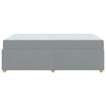 Casa si Gradina - Mobilier - Paturi si accesorii - Paturi - Cadru de pat cu saltea Altele Gri deschis 120 x 200 cm tesatura - Infinity.ro