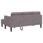 Casa si Gradina - Mobilier - Canapele si coltare - Canapele - Canapea forma L, 3 locuri, taupe, 160 cm, textil - Infinity.ro