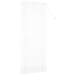 Casa si Gradina - Textile si covoare - Rulouri si jaluzele - Jaluzea pentru Fereastra cu perdele Altele Manual Alb 80 x 130 cm Aluminiu - Infinity.ro