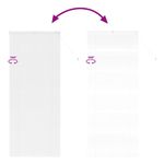 Casa si Gradina - Textile si covoare - Rulouri si jaluzele - Jaluzea pentru Fereastra cu perdele Altele Manual Alb 80 x 130 cm Aluminiu - Infinity.ro