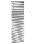 Casa si Gradina - Textile si covoare - Rulouri si jaluzele - Jaluzea pentru Fereastra Argintiu 80 x 130 cm Aluminiu - Infinity.ro