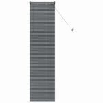 Casa si Gradina - Textile si covoare - Rulouri si jaluzele - Jaluzea pentru Fereastra Gri inchis 80 x 130 cm Aluminiu - Infinity.ro