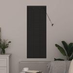 Casa si Gradina - Textile si covoare - Rulouri si jaluzele - Jaluzea pentru Fereastra Gri inchis 80 x 130 cm Aluminiu - Infinity.ro