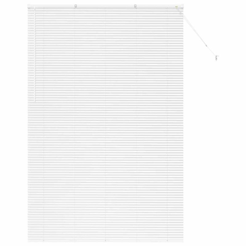 Casa si Gradina - Textile si covoare - Rulouri si jaluzele - Jaluzea pentru Fereastra cu perdele Altele Manual Alb 80 x 130 cm Aluminiu - Infinity.ro