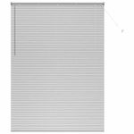 Casa si Gradina - Textile si covoare - Rulouri si jaluzele - Jaluzea pentru Fereastra Argintiu 155 x 220 cm Aluminiu - Infinity.ro