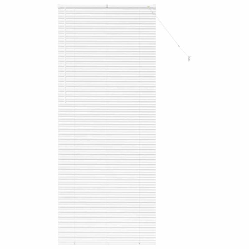 Casa si Gradina - Textile si covoare - Rulouri si jaluzele - Jaluzea pentru Fereastra cu perdele Altele Manual Alb 80 x 130 cm Aluminiu - Infinity.ro