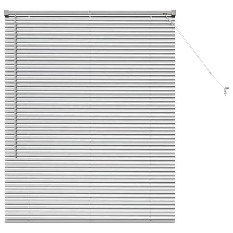 Casa si Gradina - Textile si covoare - Rulouri si jaluzele - Jaluzea pentru Fereastra Argintiu 105 x 130 cm Aluminiu - Infinity.ro