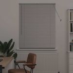 Casa si Gradina - Textile si covoare - Rulouri si jaluzele - Jaluzea pentru Fereastra Argintiu 105 x 130 cm Aluminiu - Infinity.ro