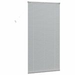 Casa si Gradina - Textile si covoare - Rulouri si jaluzele - Jaluzea pentru Fereastra Argintiu 80 x 130 cm Aluminiu - Infinity.ro