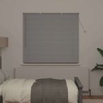 Casa si Gradina - Textile si covoare - Rulouri si jaluzele - Jaluzea pentru Fereastra Argintiu 80 x 130 cm Aluminiu - Infinity.ro