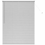 Casa si Gradina - Textile si covoare - Rulouri si jaluzele - Jaluzea pentru Fereastra Argintiu 135 x 175 cm Aluminiu - Infinity.ro