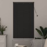 Casa si Gradina - Textile si covoare - Rulouri si jaluzele - Jaluzea pentru Fereastra Gri inchis 80 x 175 cm Aluminiu - Infinity.ro