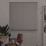 Casa si Gradina - Textile si covoare - Rulouri si jaluzele - Jaluzea pentru Fereastra Argintiu 135 x 175 cm Aluminiu - Infinity.ro